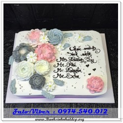 Mẫu Bánh Sinh Nhật Đẹp - A816